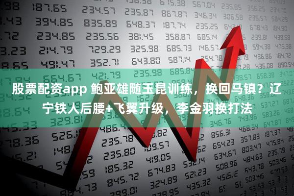 股票配资app 鲍亚雄随玉昆训练，换回马镇？辽宁铁人后腰+飞翼升级，李金羽换打法